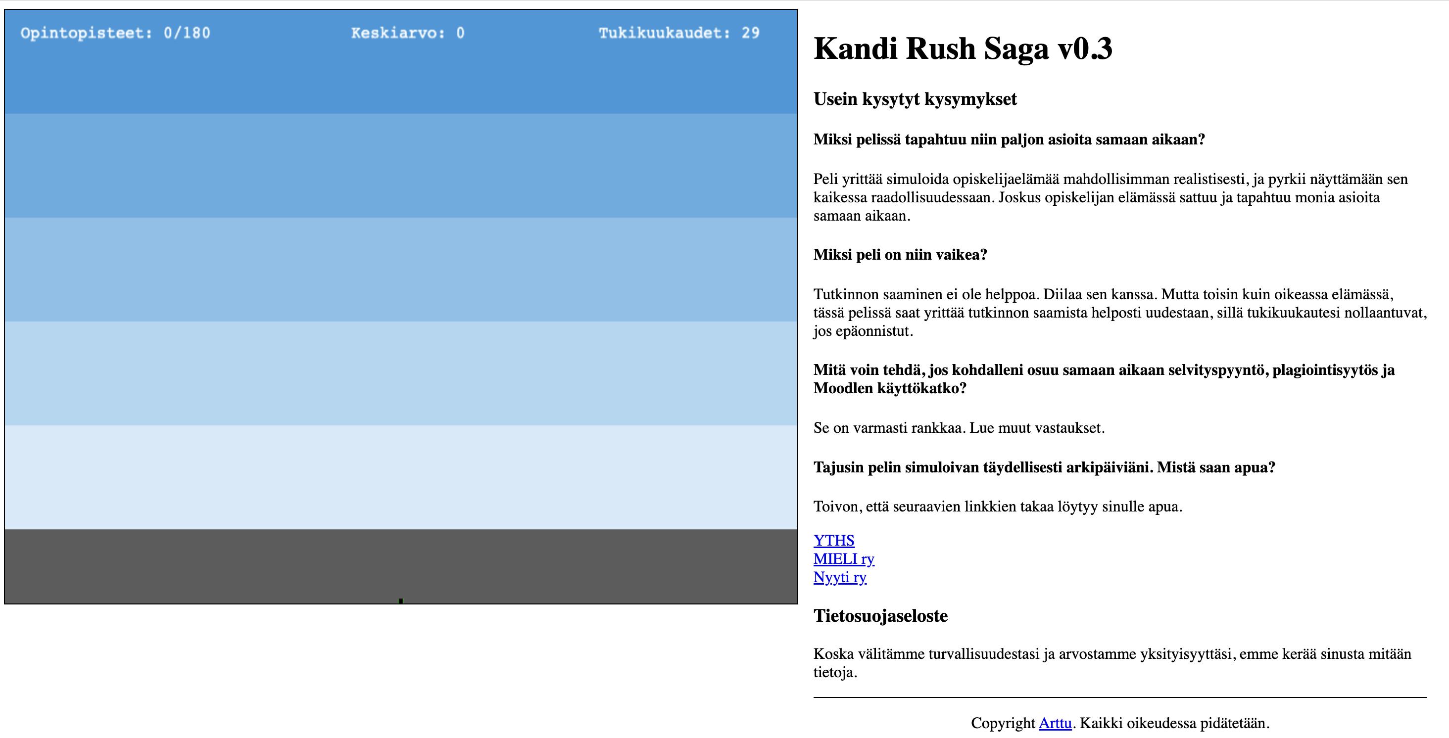 Screenshot of Kandi Rush Saga